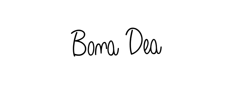 How to make Bona Dea signature? Angelique-Rose-font-FFP is a professional autograph style. Create handwritten signature for Bona Dea name. Bona Dea signature style 5 images and pictures png
