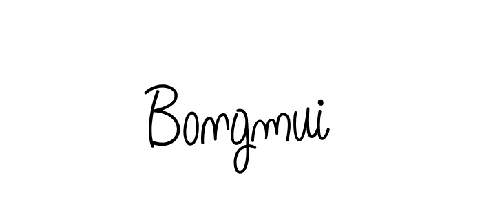 Make a beautiful signature design for name Bongmui. Use this online signature maker to create a handwritten signature for free. Bongmui signature style 5 images and pictures png