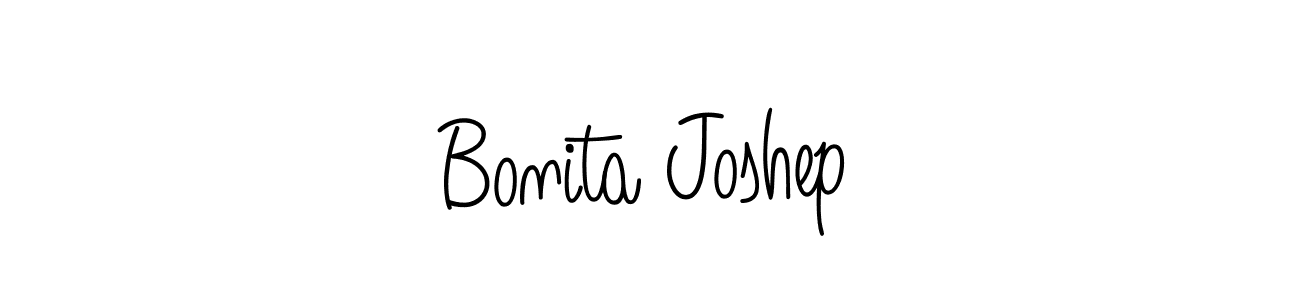Also we have Bonita Joshep name is the best signature style. Create professional handwritten signature collection using Angelique-Rose-font-FFP autograph style. Bonita Joshep signature style 5 images and pictures png