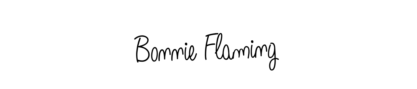 The best way (Angelique-Rose-font-FFP) to make a short signature is to pick only two or three words in your name. The name Bonnie Flaming include a total of six letters. For converting this name. Bonnie Flaming signature style 5 images and pictures png