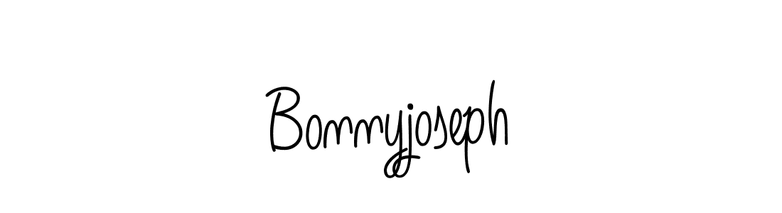 Make a beautiful signature design for name Bonnyjoseph. Use this online signature maker to create a handwritten signature for free. Bonnyjoseph signature style 5 images and pictures png