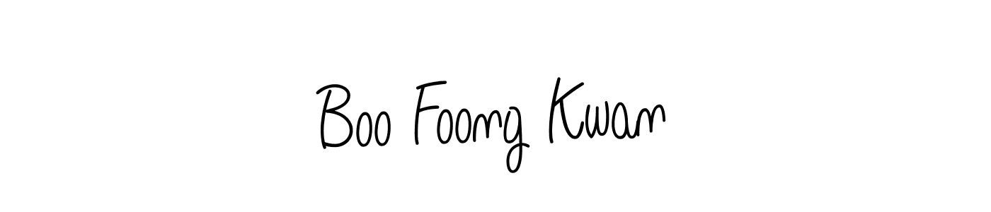 You can use this online signature creator to create a handwritten signature for the name Boo Foong Kwan. This is the best online autograph maker. Boo Foong Kwan signature style 5 images and pictures png