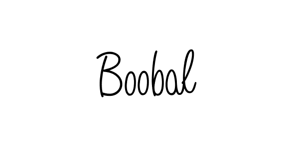 How to make Boobal signature? Angelique-Rose-font-FFP is a professional autograph style. Create handwritten signature for Boobal name. Boobal signature style 5 images and pictures png