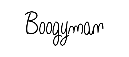 Make a beautiful signature design for name Boogyman. Use this online signature maker to create a handwritten signature for free. Boogyman signature style 5 images and pictures png