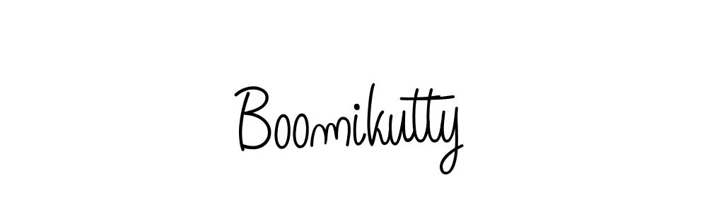 How to Draw Boomikutty signature style? Angelique-Rose-font-FFP is a latest design signature styles for name Boomikutty. Boomikutty signature style 5 images and pictures png