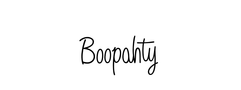 Also we have Boopahty name is the best signature style. Create professional handwritten signature collection using Angelique-Rose-font-FFP autograph style. Boopahty signature style 5 images and pictures png