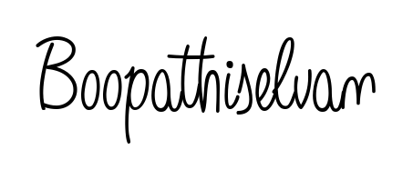 Get an exclusive digital autograph for Boopathiselvan. The Angelique-Rose-font-FFP typeface captures the charm of real penmanship on paper. Boopathiselvan signature style 5 images and pictures png
