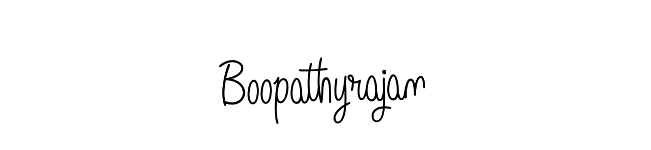 It looks lik you need a new signature style for name Boopathyrajan. Design unique handwritten (Angelique-Rose-font-FFP) signature with our free signature maker in just a few clicks. Boopathyrajan signature style 5 images and pictures png