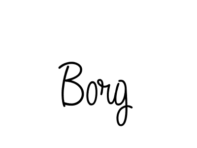 Design your own signature with our free online signature maker. With this signature software, you can create a handwritten (Angelique-Rose-font-FFP) signature for name Borg. Borg signature style 5 images and pictures png