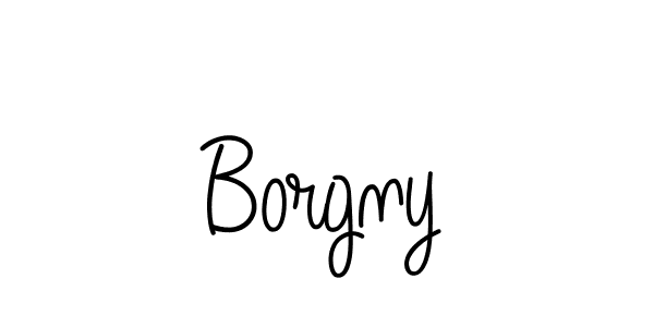Make a beautiful signature design for name Borgny. Use this online signature maker to create a handwritten signature for free. Borgny signature style 5 images and pictures png