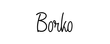 Try this chic Borko handwritten sign style. Using Angelique-Rose-font-FFP font elements, it gives your name a sleek, memorable identity. Borko signature style 5 images and pictures png