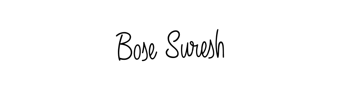 Similarly Angelique-Rose-font-FFP is the best handwritten signature design. Signature creator online .You can use it as an online autograph creator for name Bose Suresh. Bose Suresh signature style 5 images and pictures png