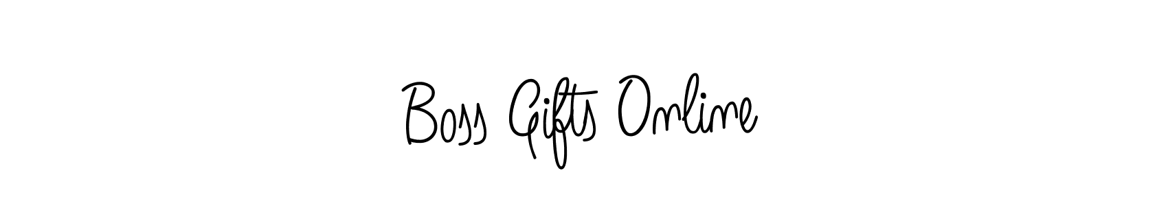 Angelique-Rose-font-FFP is a professional signature style that is perfect for those who want to add a touch of class to their signature. It is also a great choice for those who want to make their signature more unique. Get Boss Gifts Online name to fancy signature for free. Boss Gifts Online signature style 5 images and pictures png
