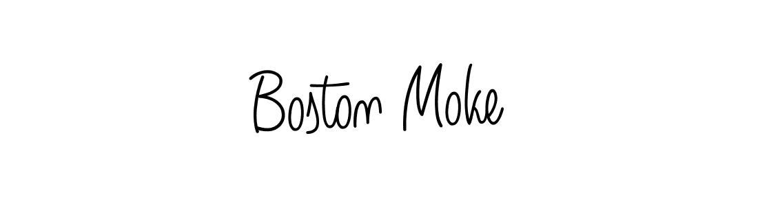 It looks lik you need a new signature style for name Boston Moke. Design unique handwritten (Angelique-Rose-font-FFP) signature with our free signature maker in just a few clicks. Boston Moke signature style 5 images and pictures png