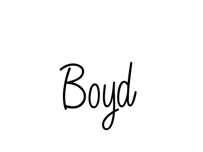 Make a beautiful signature design for name Boyd. With this signature (Angelique-Rose-font-FFP) style, you can create a handwritten signature for free. Boyd signature style 5 images and pictures png