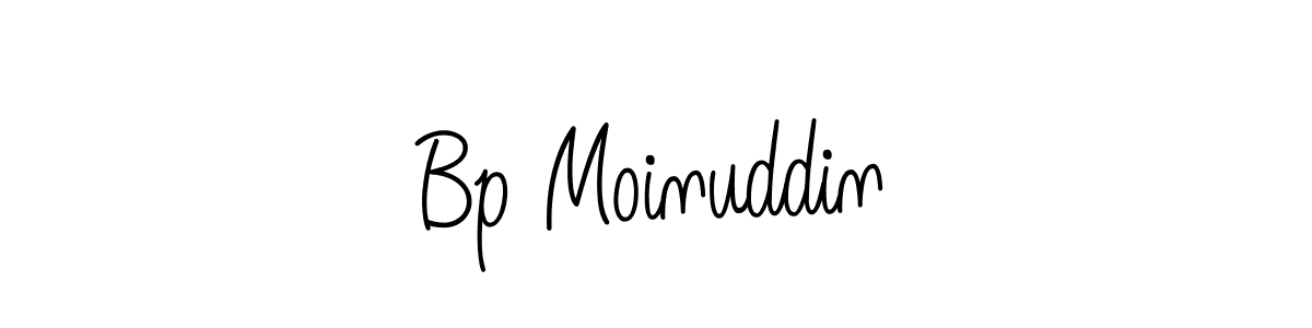 How to Draw Bp Moinuddin signature style? Angelique-Rose-font-FFP is a latest design signature styles for name Bp Moinuddin. Bp Moinuddin signature style 5 images and pictures png