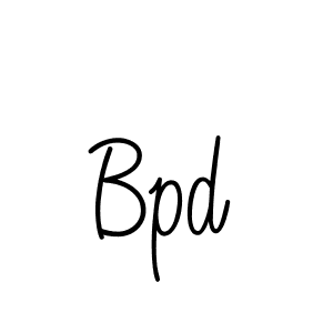 Bpd stylish signature style. Best Handwritten Sign (Angelique-Rose-font-FFP) for my name. Handwritten Signature Collection Ideas for my name Bpd. Bpd signature style 5 images and pictures png