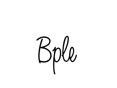 Create a beautiful signature design for name Bple. With this signature (Angelique-Rose-font-FFP) fonts, you can make a handwritten signature for free. Bple signature style 5 images and pictures png