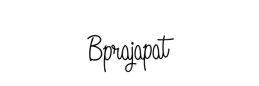 How to make Bprajapat signature? Angelique-Rose-font-FFP is a professional autograph style. Create handwritten signature for Bprajapat name. Bprajapat signature style 5 images and pictures png