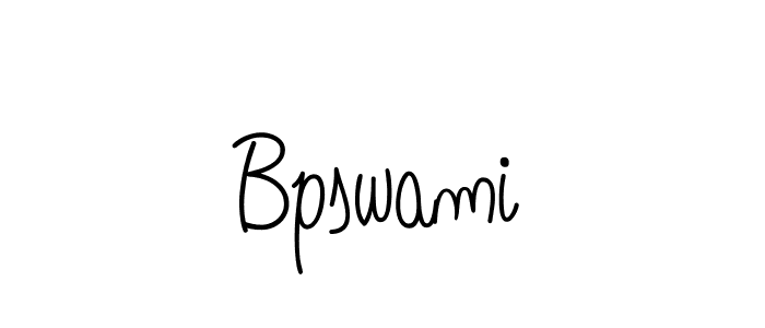 Once you've used our free online signature maker to create your best signature Angelique-Rose-font-FFP style, it's time to enjoy all of the benefits that Bpswami name signing documents. Bpswami signature style 5 images and pictures png