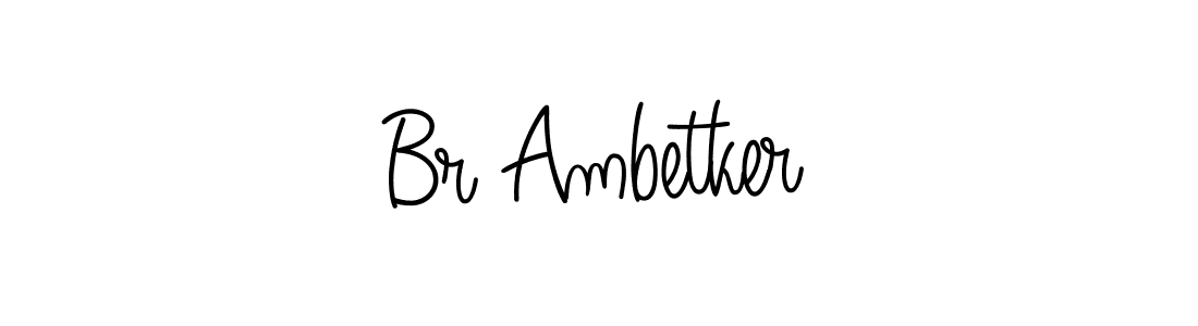 You can use this online signature creator to create a handwritten signature for the name Br Ambetker. This is the best online autograph maker. Br Ambetker signature style 5 images and pictures png