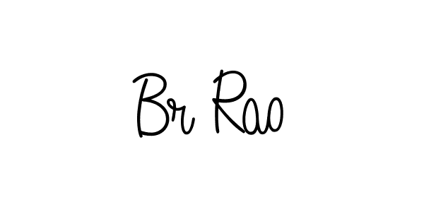 Also we have Br Rao name is the best signature style. Create professional handwritten signature collection using Angelique-Rose-font-FFP autograph style. Br Rao signature style 5 images and pictures png