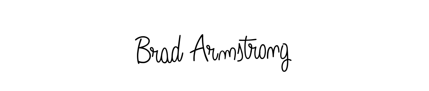 Angelique-Rose-font-FFP is a professional signature style that is perfect for those who want to add a touch of class to their signature. It is also a great choice for those who want to make their signature more unique. Get Brad Armstrong name to fancy signature for free. Brad Armstrong signature style 5 images and pictures png