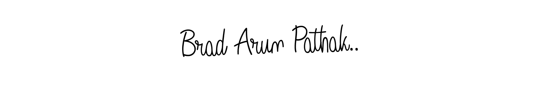 How to make Brad Arun Pathak.. signature? Angelique-Rose-font-FFP is a professional autograph style. Create handwritten signature for Brad Arun Pathak.. name. Brad Arun Pathak.. signature style 5 images and pictures png