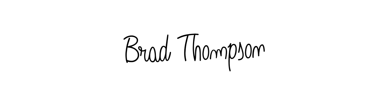 Make a beautiful signature design for name Brad Thompson. Use this online signature maker to create a handwritten signature for free. Brad Thompson signature style 5 images and pictures png