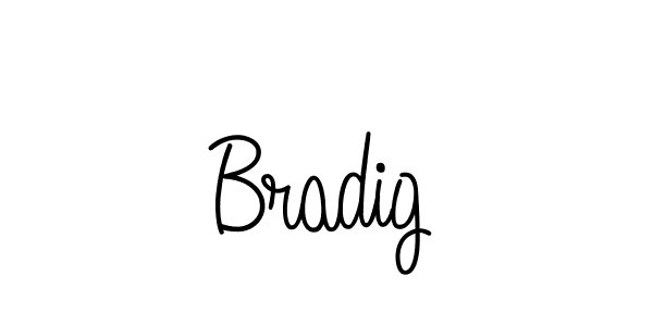 Create a beautiful signature design for name Bradig. With this signature (Angelique-Rose-font-FFP) fonts, you can make a handwritten signature for free. Bradig signature style 5 images and pictures png