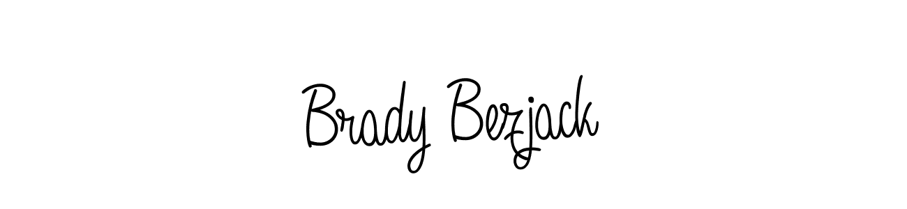 Make a beautiful signature design for name Brady Bezjack. With this signature (Angelique-Rose-font-FFP) style, you can create a handwritten signature for free. Brady Bezjack signature style 5 images and pictures png