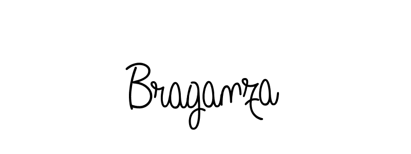 How to make Braganza name signature. Use Angelique-Rose-font-FFP style for creating short signs online. This is the latest handwritten sign. Braganza signature style 5 images and pictures png