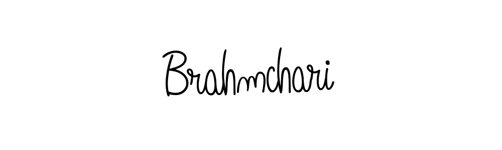 Brahmchari stylish signature style. Best Handwritten Sign (Angelique-Rose-font-FFP) for my name. Handwritten Signature Collection Ideas for my name Brahmchari. Brahmchari signature style 5 images and pictures png