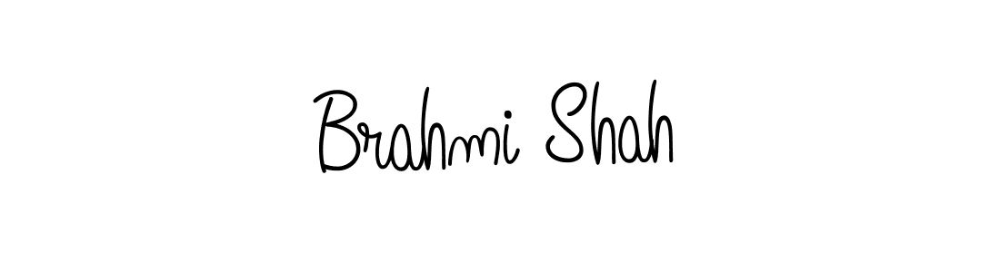 Design your own signature with our free online signature maker. With this signature software, you can create a handwritten (Angelique-Rose-font-FFP) signature for name Brahmi Shah. Brahmi Shah signature style 5 images and pictures png