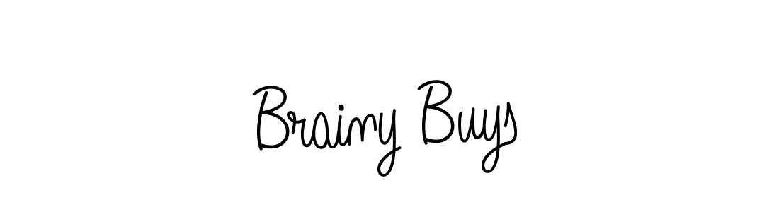 Check out images of Autograph of Brainy Buys name. Actor Brainy Buys Signature Style. Angelique-Rose-font-FFP is a professional sign style online. Brainy Buys signature style 5 images and pictures png