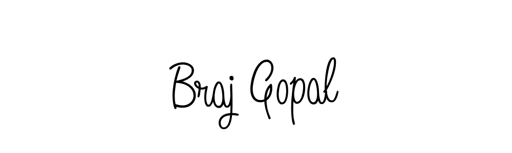 How to make Braj Gopal signature? Angelique-Rose-font-FFP is a professional autograph style. Create handwritten signature for Braj Gopal name. Braj Gopal signature style 5 images and pictures png
