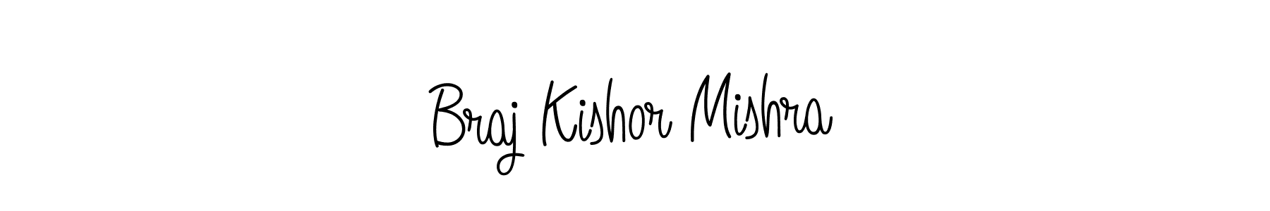 Also we have Braj Kishor Mishra name is the best signature style. Create professional handwritten signature collection using Angelique-Rose-font-FFP autograph style. Braj Kishor Mishra signature style 5 images and pictures png