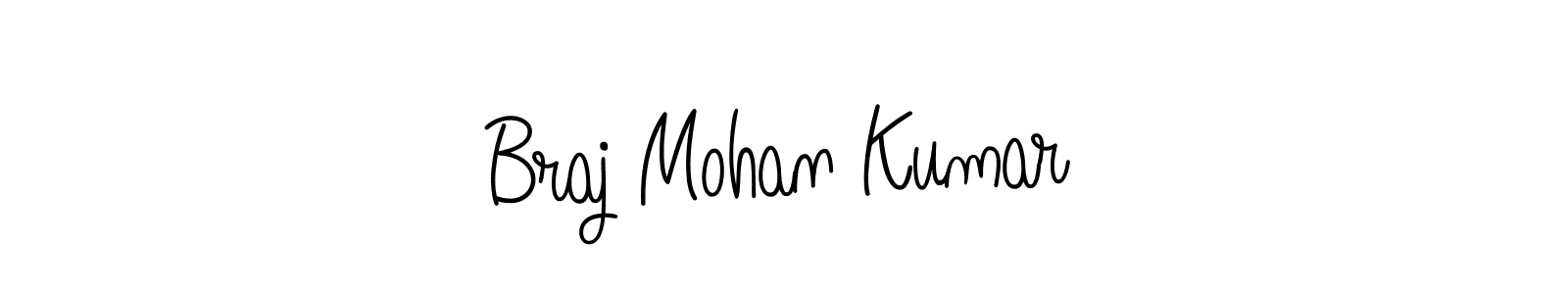 This is the best signature style for the Braj Mohan Kumar name. Also you like these signature font (Angelique-Rose-font-FFP). Mix name signature. Braj Mohan Kumar signature style 5 images and pictures png