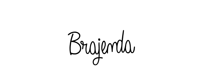 How to make Brajenda signature? Angelique-Rose-font-FFP is a professional autograph style. Create handwritten signature for Brajenda name. Brajenda signature style 5 images and pictures png