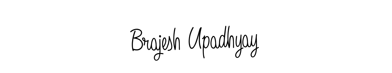 Brajesh Upadhyay stylish signature style. Best Handwritten Sign (Angelique-Rose-font-FFP) for my name. Handwritten Signature Collection Ideas for my name Brajesh Upadhyay. Brajesh Upadhyay signature style 5 images and pictures png