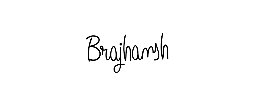 Make a beautiful signature design for name Brajhansh. With this signature (Angelique-Rose-font-FFP) style, you can create a handwritten signature for free. Brajhansh signature style 5 images and pictures png