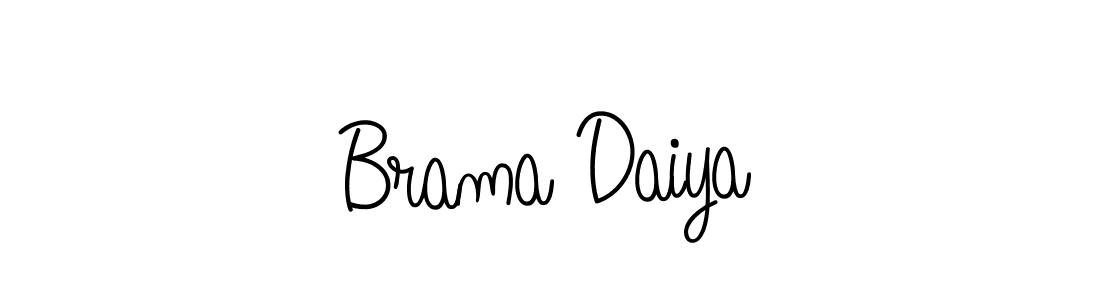 Similarly Angelique-Rose-font-FFP is the best handwritten signature design. Signature creator online .You can use it as an online autograph creator for name Brama Daiya. Brama Daiya signature style 5 images and pictures png