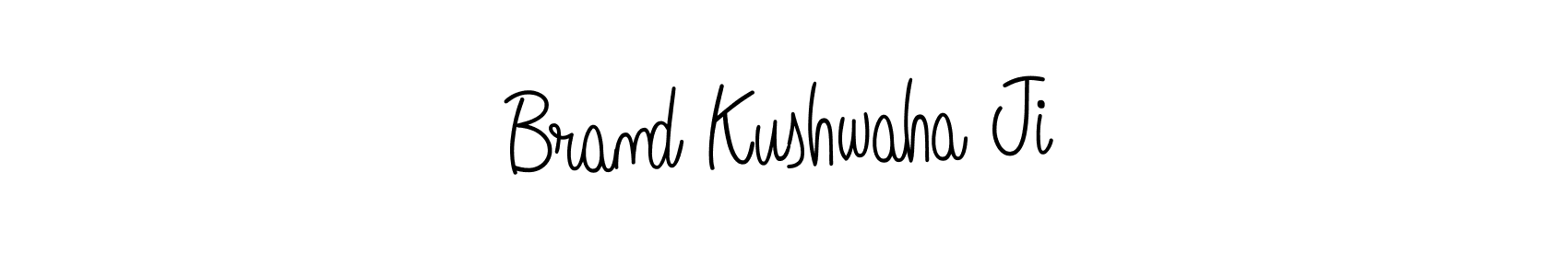 Angelique-Rose-font-FFP is a professional signature style that is perfect for those who want to add a touch of class to their signature. It is also a great choice for those who want to make their signature more unique. Get Brand Kushwaha Ji name to fancy signature for free. Brand Kushwaha Ji signature style 5 images and pictures png