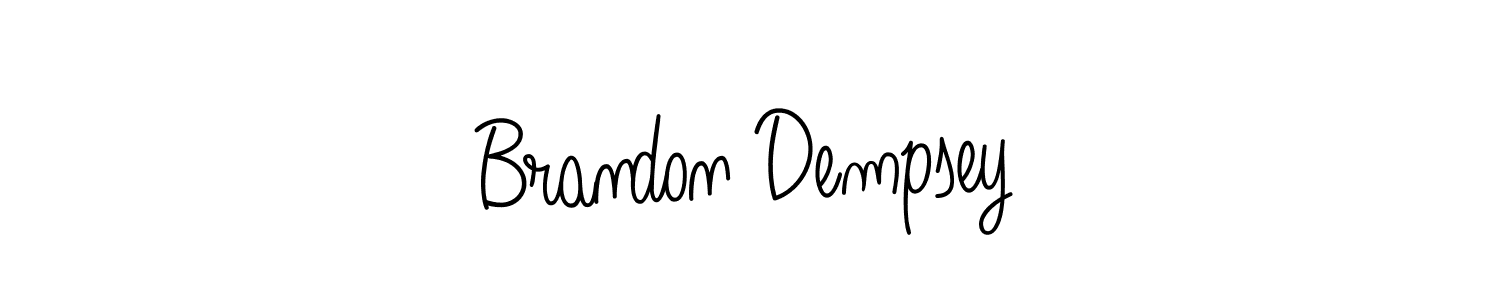 Also we have Brandon Dempsey name is the best signature style. Create professional handwritten signature collection using Angelique-Rose-font-FFP autograph style. Brandon Dempsey signature style 5 images and pictures png