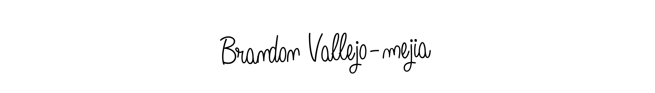 Create a beautiful signature design for name Brandon Vallejo-mejia. With this signature (Angelique-Rose-font-FFP) fonts, you can make a handwritten signature for free. Brandon Vallejo-mejia signature style 5 images and pictures png