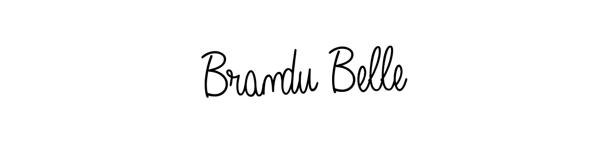 This is the best signature style for the Brandu Belle name. Also you like these signature font (Angelique-Rose-font-FFP). Mix name signature. Brandu Belle signature style 5 images and pictures png