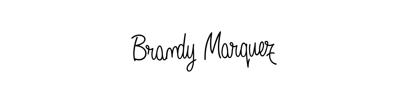 Design your own signature with our free online signature maker. With this signature software, you can create a handwritten (Angelique-Rose-font-FFP) signature for name Brandy Marquez. Brandy Marquez signature style 5 images and pictures png