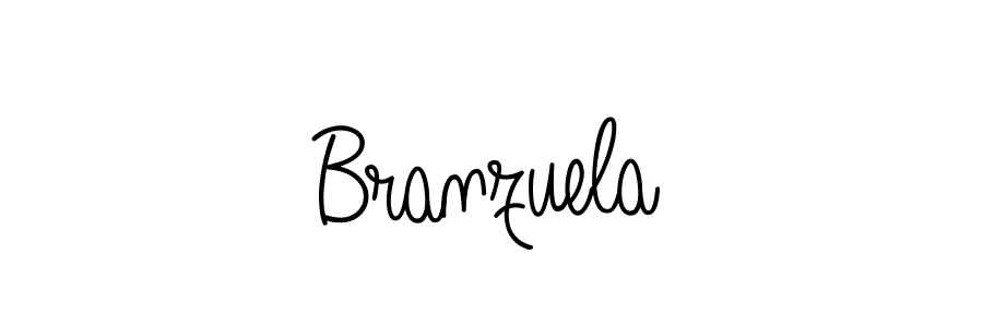 Branzuela stylish signature style. Best Handwritten Sign (Angelique-Rose-font-FFP) for my name. Handwritten Signature Collection Ideas for my name Branzuela. Branzuela signature style 5 images and pictures png