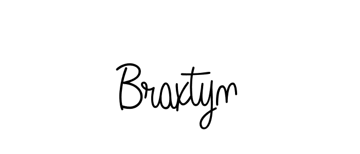 How to make Braxtyn signature? Angelique-Rose-font-FFP is a professional autograph style. Create handwritten signature for Braxtyn name. Braxtyn signature style 5 images and pictures png