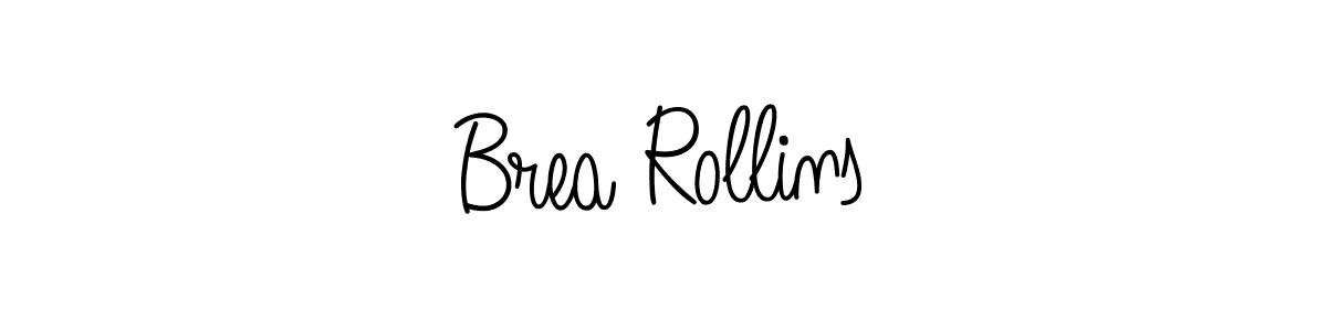 Also we have Brea Rollins name is the best signature style. Create professional handwritten signature collection using Angelique-Rose-font-FFP autograph style. Brea Rollins signature style 5 images and pictures png